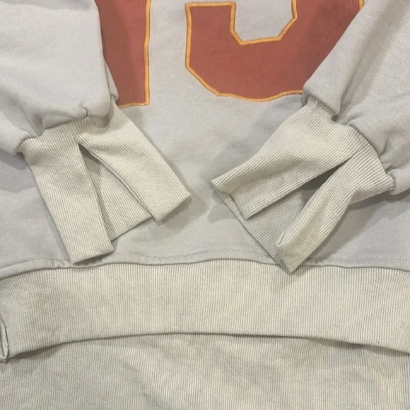 In Loom Jersey Washed Pullover Color Stonewash Womens Size Small Oversized - Picture 11 of 13